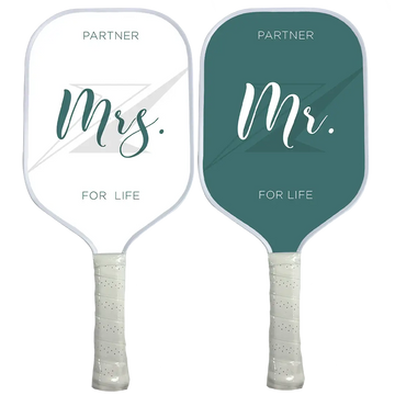 Mr. and Mrs. (2 Paddles Partner Set) | Front