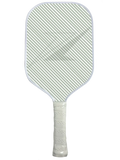 Illusion Strip Paddle made of fiberglass and carbon fiber, perfect for pickleball enthusiasts.