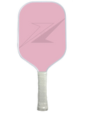 One Color Tone OG Pink Pickleball Paddle with fiberglass and carbon fiber design for lightweight performance.
