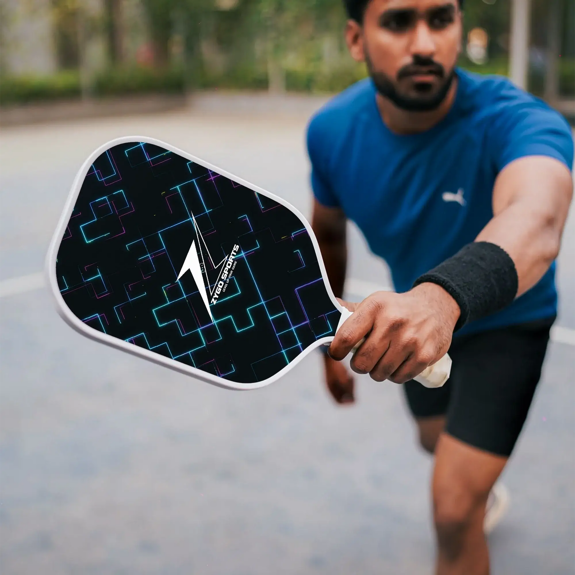 Neon Nexus Paddle | Shoot